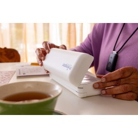 Prompter Connected Pillbox, Smart Pill Reminder Management with Lights, Cell Alerts, Caregiver Monitoring and Notifications for Potential Missed Doses, Organize Pills and Stay Organized