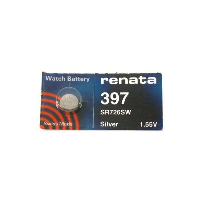 #397 Renata Watch Batteries 3Pcs