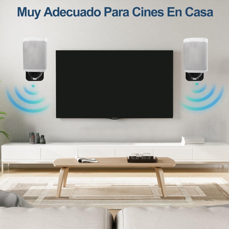 KCB 4 Juegos de Soportes de Montaje en Pared para