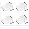 OTKARXUS 8 Pcs Aquarium Lid Clips Clear Acrylic Holder Holder