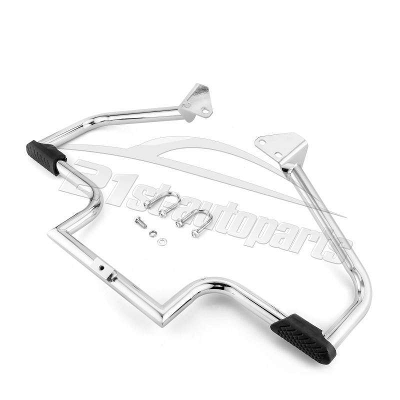 21ST Mustache Engine Guard Highway Crash Bars for Harley Dyna