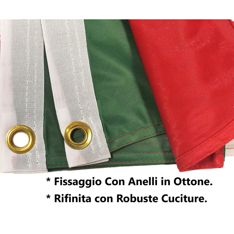 GUSTO - Nautical Fabric Italy Flag 90 x 150 cm