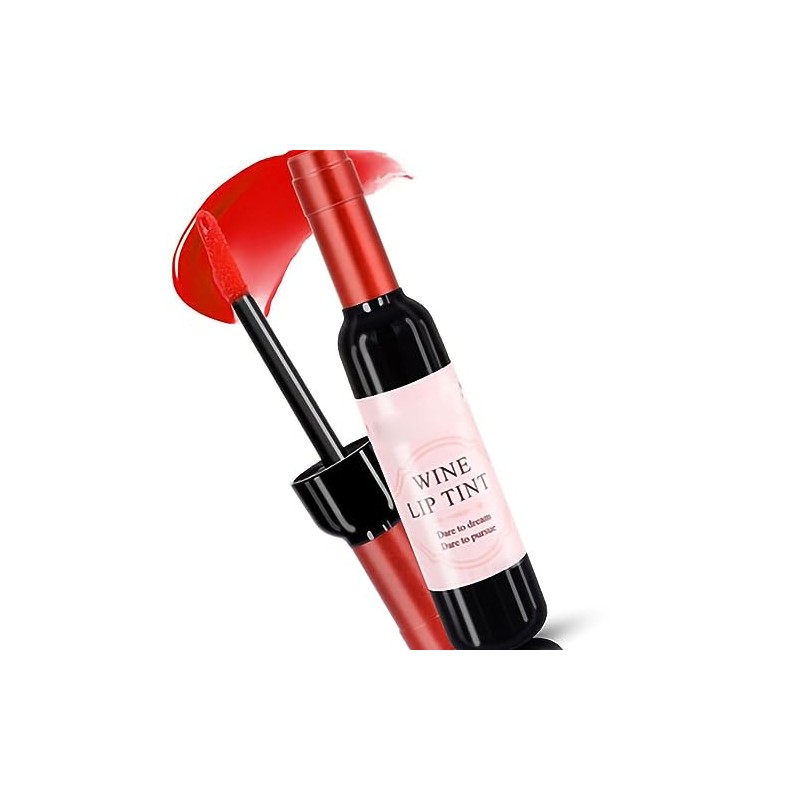 FILFEEL Botella de Vino Tinte de Labio Maquillaje de Lápiz