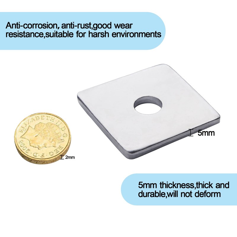 Squares Washer Galvanized Heavy Duty Plate Fastener Square Plate Washers,
