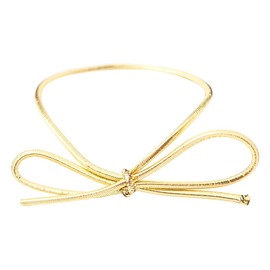 Berisfords Elastic Loop, Polyester, Gold, 120 x 150 cm