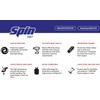 SPIN S6000 6-Piece Drill Bit Swaging Tool Set 1/4, 3/8,