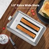 YSSOA 2-Slice Toaster with Extra Wide Slot & Removable Crumb