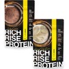 STEADY 完全栄養食 プロテイン タンパク質24g ホエイ ソイ コラーゲン 乳酸菌750億 食物繊維 RICH