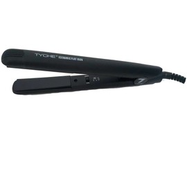 Tyche Black 1" Ceramic Flat Iron #TB-1.0