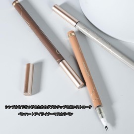 Gevlonecirly Liquid Eyeliner, 0.08 g (0.08 g), Waterproof, Sweat & Tear Resistant [Improved Ultra Fine, Double Claws] Fade-Resistant, High Tightness, Quick Drying, Waterproof, Eyeliner, Teardrop Bag,