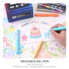 languo Erasable Gel Pens, 0.6mm Fine Point Twist Retractable Erasable
