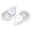 JEFURE 2 Pcs Correction Tape, 98.43 Ft White Wrong Out