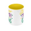 Tasse in Premium-Qualität, Gelb – Mister Mardi Gras Karneval New