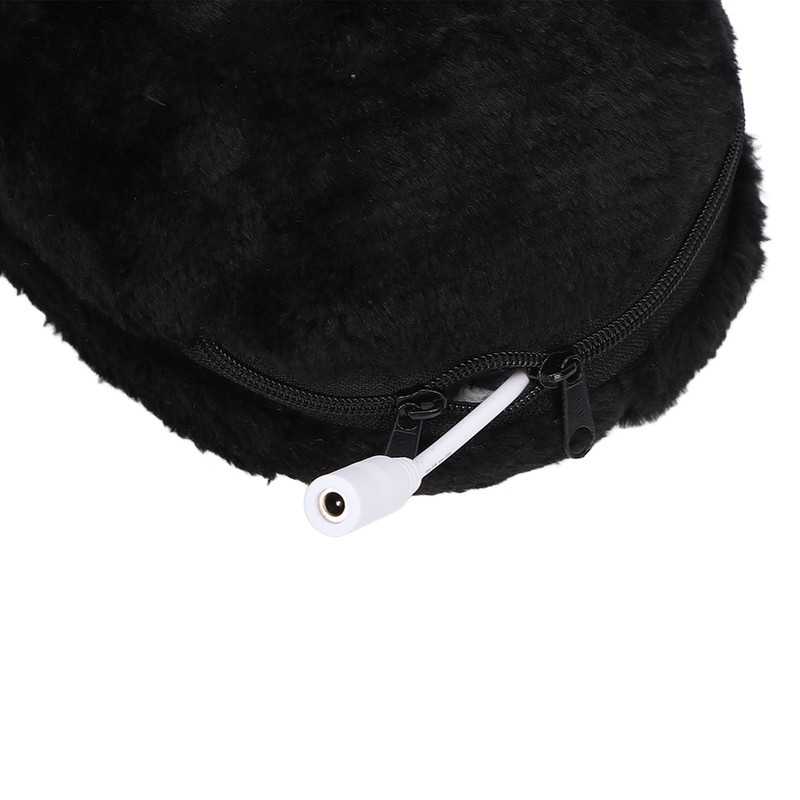 USB Heating Shoes Men Women Washable Outdoor Soft Plush Electric