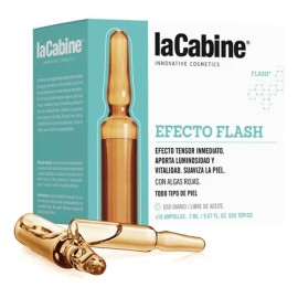 Lacabine ampolletas Flash Effect 10  2 ml  efecto tensor inmediato danoche todo tipo de piel                                                          