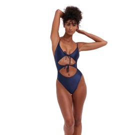 Flirtt Gottex Women's Standard One Piece Swimsuit, Satin Touch