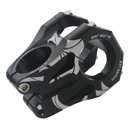 DeeRace Bike Short Stem for Downhill Bike BMX 31.8mm Handlebar Stem Bicycle Parts - Black