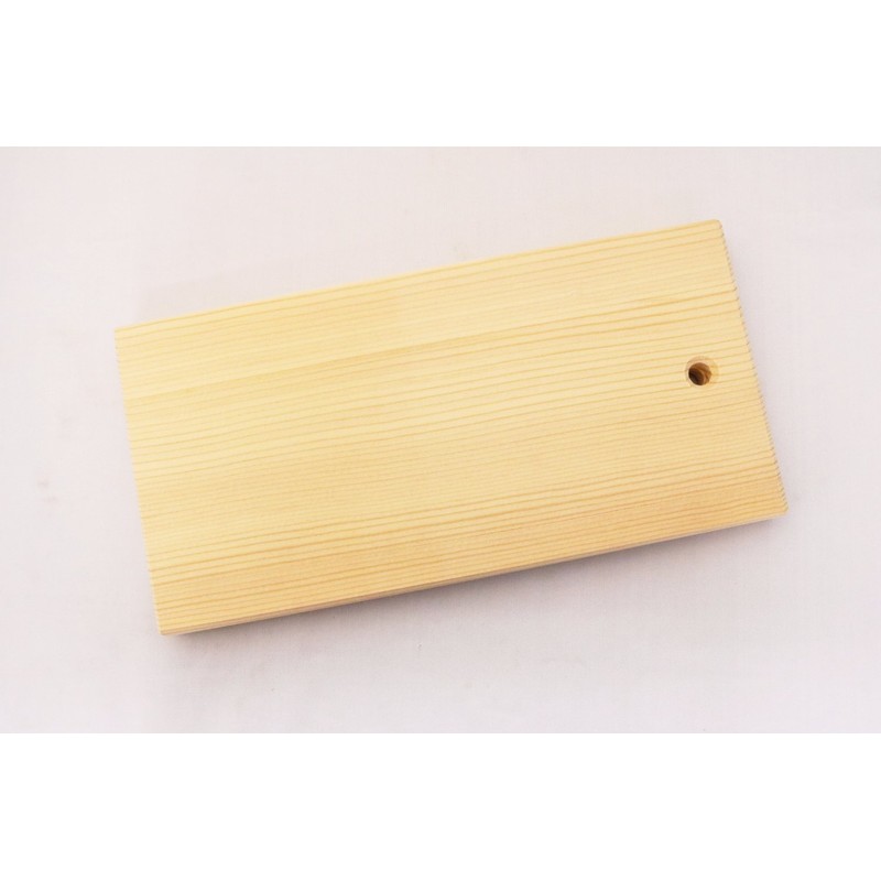 Ichihara Woodworkshop 4971421030029 Cutting Board, Wood, Tabletop, Perforated, 13.0 x