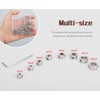 Depth Stop for Drill, XiXiRan 8-Piece Positioner Ring Positioner Depth