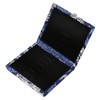 Wooden Silk Cloth Cover Reed Case Holder Storage Box for