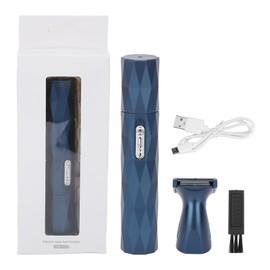 Nose Ear Hair Trimmer Clipper Rechargeable Grooming Shaving Eyebrow Cordless  Trimmer Eyebrow Sideburns Blue