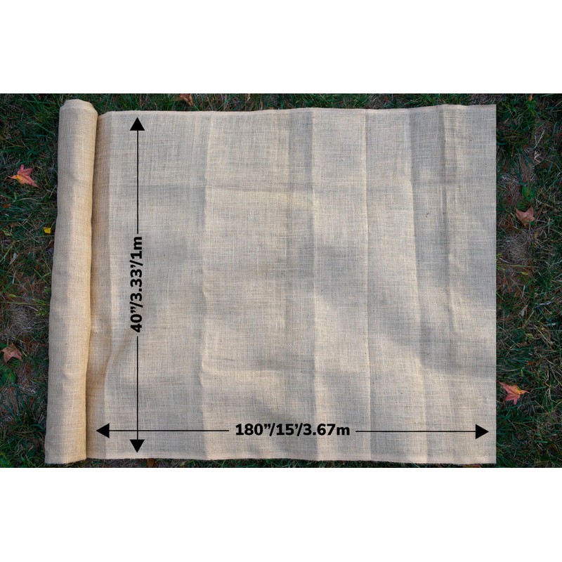 New! Burlapper Burlap Food Grade & Odorless Garden Fabric (40