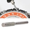 Chainsaw Sharpener 20PCS, Chainsaw Sharpening Grinding Stones Chainsaw Burr Grinding