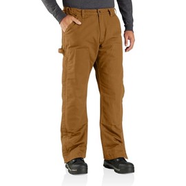 Loose Fit Washed Duck Insulated Pant Carhartt Brown