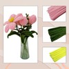 Swpohrat 210 Pieces Craft Pipe Cleaners Flower Set,Chenille Stem Pipecleaner