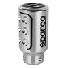 Sparco Manual Gear Knob, Racing Chrome, Universal