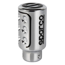 Sparco Manual Gear Knob, Racing Chrome, Universal