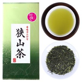 Nodayama Tea, Deep Steamed Tea, Japanese Tea, Green Tea, Sencha, Leaf Tea, Ichiban Tea, First Picked, 3.5 oz (100 g) (1 bag)