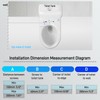 Toilet Safety Rails for Seniors,Easy Installation & Sturdy Handicap Toilet