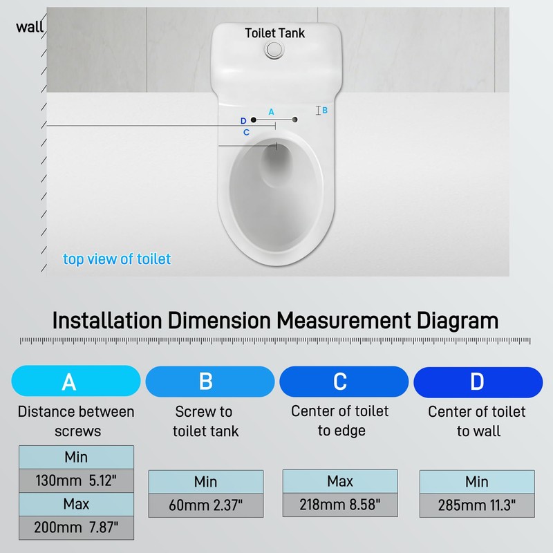 Toilet Safety Rails for Seniors,Easy Installation & Sturdy Handicap Toilet