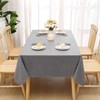 smiry Rectangular Table Cloth Wipe Clean 140x200 cm, Wipeable Water
