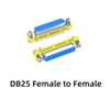 LuoQiuFa 2 Pack Rs232 Serial Cable 25 Pin DB25 Female