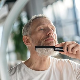 5 Pieces Black Beard Comb, Foldable Comb, Men'S Comb, Plastic Hair Comb, Unisex, Travel Convenient Folding Comb