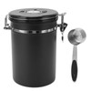 Coffee Bean Storage Stainless Steel Airtight Container Coffee with 30ml