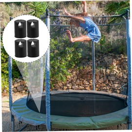 SUPVOX 6pcs Trampoline Caps Durable Plastic Pole Covers for Easy Installation Professional Trampoline Parts for Various Models Replacement Accessories for Enhanced Connection