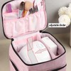 Fcozpjk Nail Polish Organizer, Nail Polish Carrying Case Holds 30