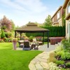 Gazebo Replacement Canopy Roof,Outdoor Grill Shelter Canopy Top Double Tiered