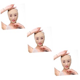OHPHCALL 3pcs Health Care Facial Slimming Bandage Elastic Skin for Double Chin Reduction Wrinkle Cheek Lift Portable Promotes Circulation and Skin Elasticity