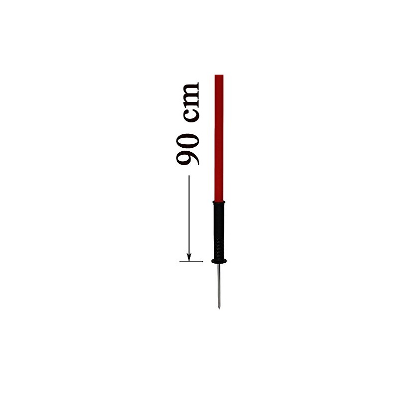 Boje Sport Agility dog sport slalom bar with spring tip,