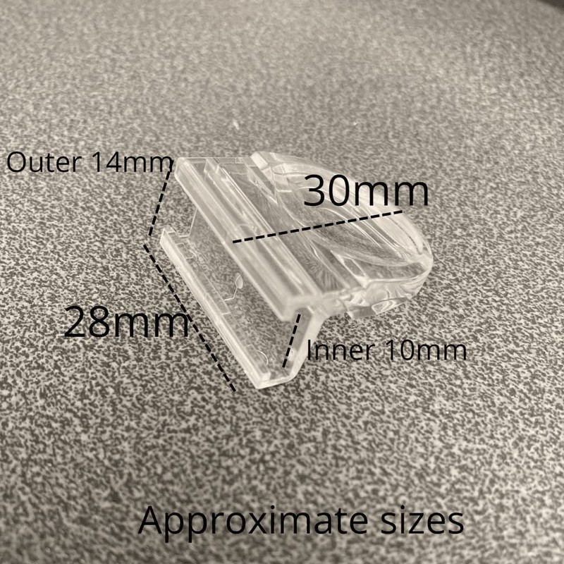 Hillarys Type Finger Tab Handle Roller & Pleated Blinds (PL1004)