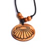 ***exclusive*** pendant scallop round