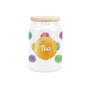 Purely Home Polka Dots Ceramic Tea Storage Canister - Multicoloured