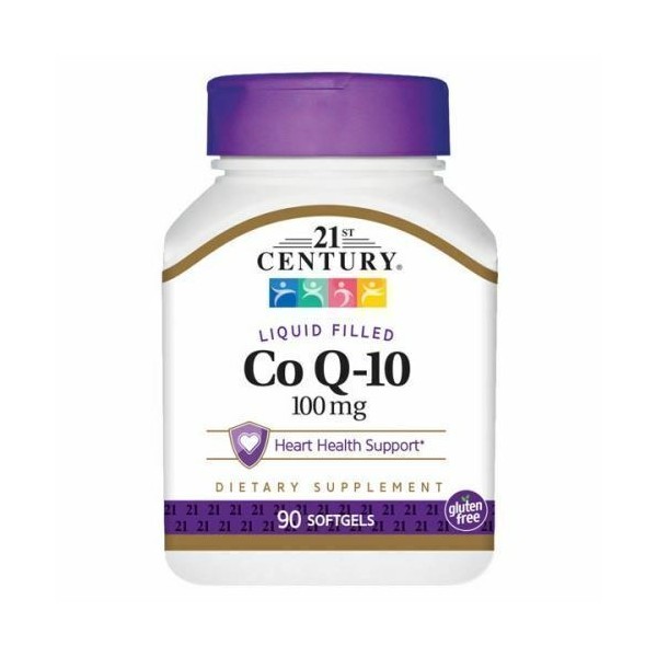 Co Q 10 100Mg 90 Softgels 100 mg by 21st Century