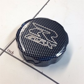XKMT-Carbon Billet Aluminum Brake Fluid Reservoir Cap Cover"GSXR" Engraved Compatible With 1992-2012 GSXR 600/1988-2012 GSXR 750/2001-2012 GSXR 1000 [B017QV9KXI]
