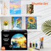 Shuttle Art 100 Colors Acrylic Paint, 2oz/60ml Bottles, Include 2