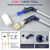 Aolamegs Multi-Angle Paint Brush Extension Tool for High Ceilings,Suitable for
